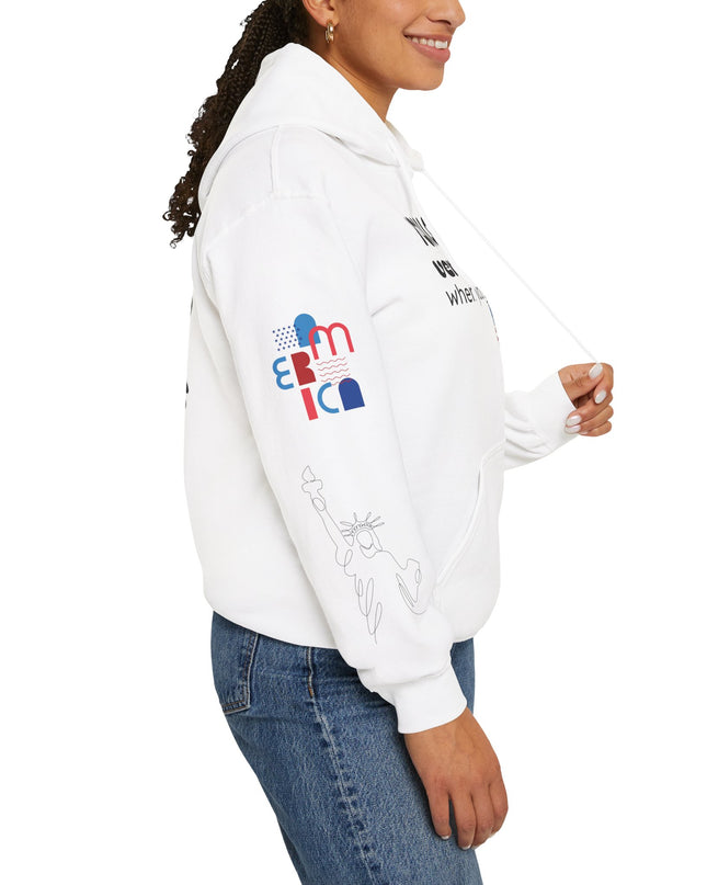 No Kings Hoodie — "You Look Very Beautiful When You Get Angry America" Graphic Sweatshirt