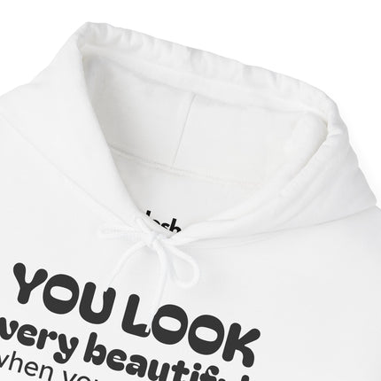 No Kings Hoodie — "You Look Very Beautiful When You Get Angry America" Graphic Sweatshirt