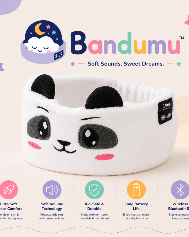 Bandumu™ Kids Bluetooth Headband