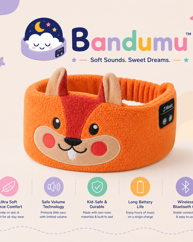 Bandumu™ Kids Bluetooth Headband