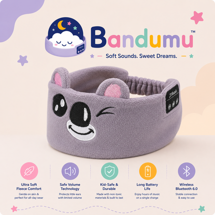 Bandumu™ Kids Bluetooth Headband
