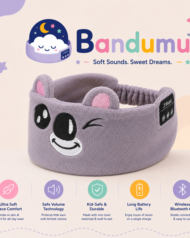 Bandumu™ Kids Bluetooth Headband