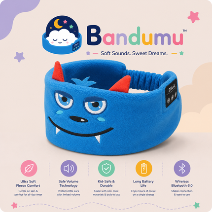 Bandumu™ Kids Bluetooth Headband