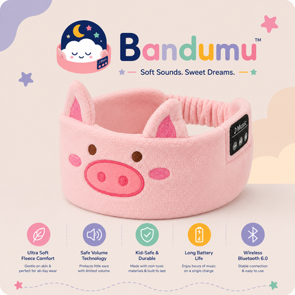 Bandumu™ Kids Bluetooth Headband