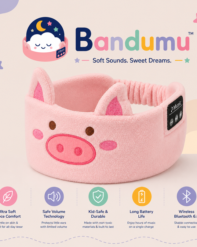 Bandumu™ Kids Bluetooth Headband