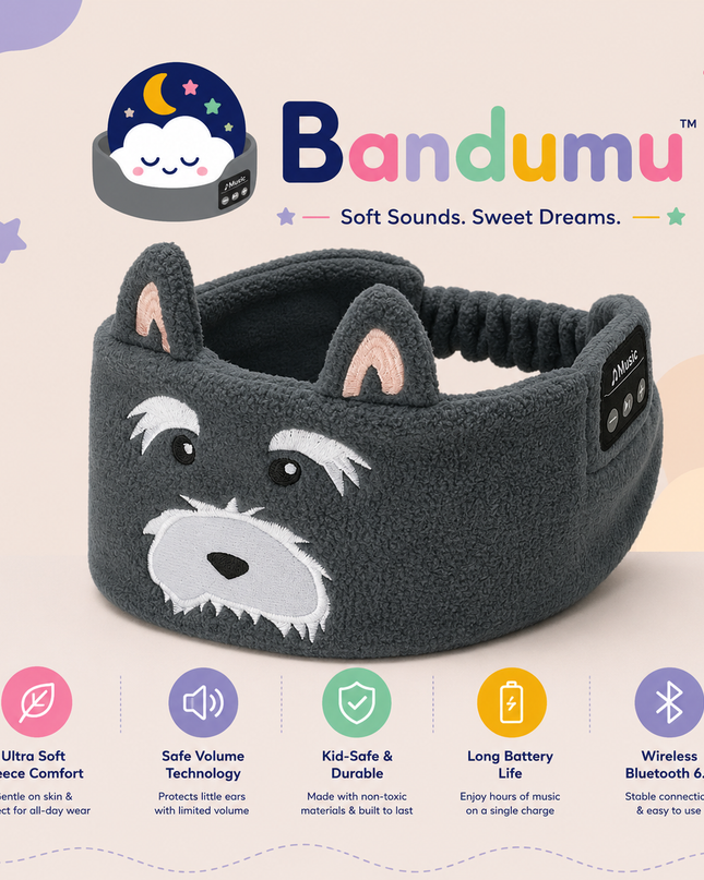 Bandumu™ Kids Bluetooth Headband