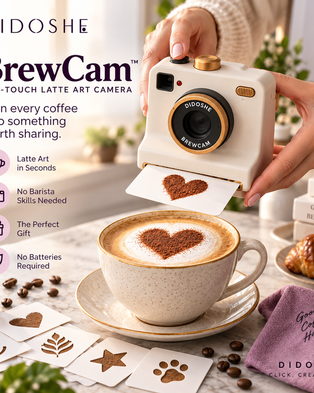 DIDOSHE BrewCam™ — Latte Art Cam