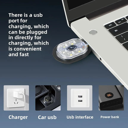 Winter Beanie With Bluetooth Music Charging and LED illuminated Headlamp.