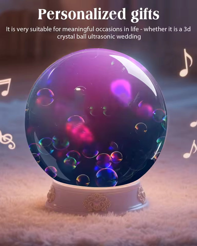 DIY-Foto- und Videoplayer mit 3D-LED-Kristallkugel