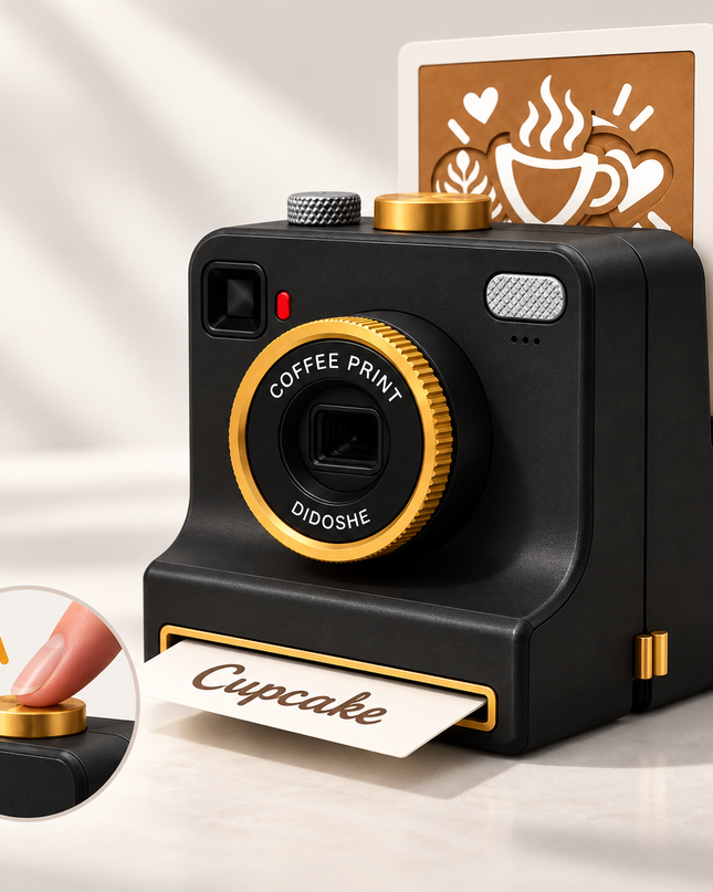 DIDOSHE BrewCam™ — Latte Art Cam