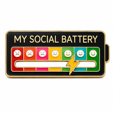 SOCIAL BATTERY PIN