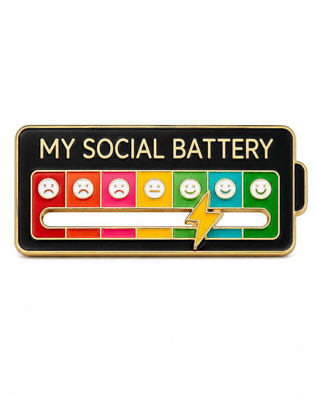 SOCIAL BATTERY PIN