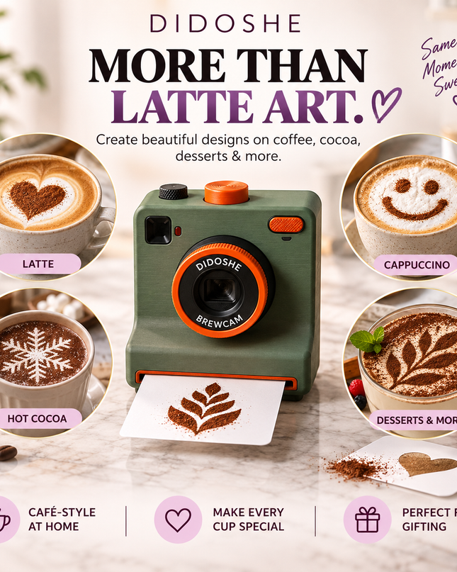 DIDOSHE BrewCam™ — Latte Art Cam