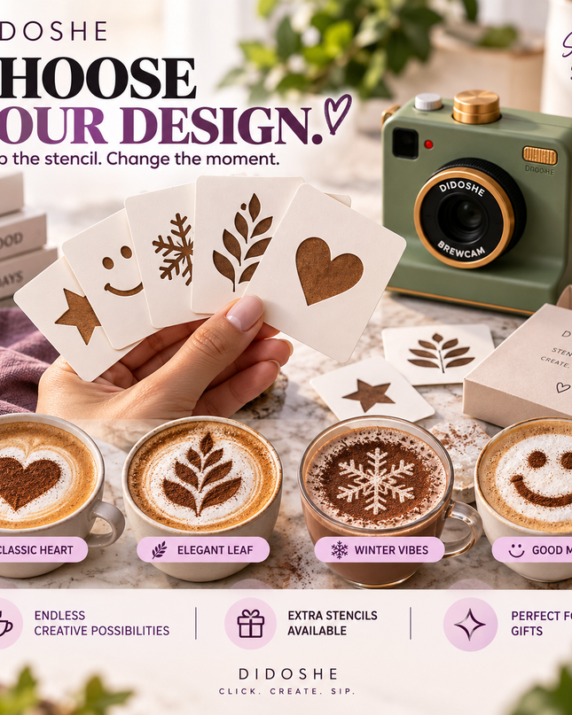 DIDOSHE BrewCam™ — Latte Art Cam