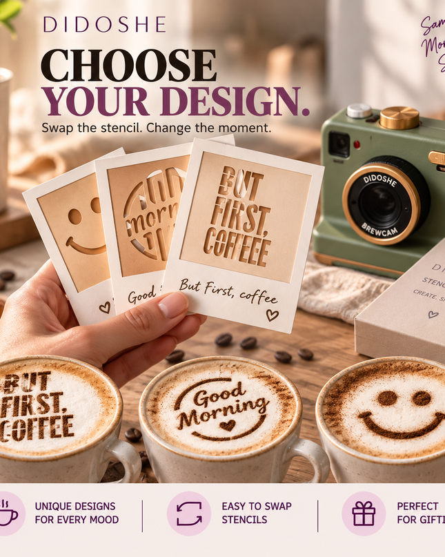 DIDOSHE BrewCam™ — Latte Art Cam