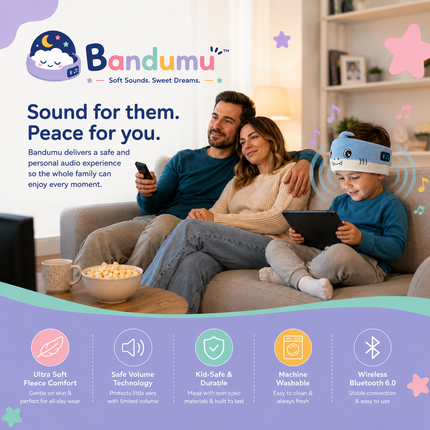 Bandumu™ Kids Bluetooth Headband