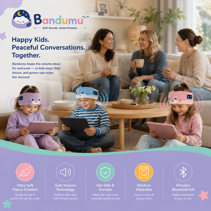 Bandumu™ Kids Bluetooth Headband