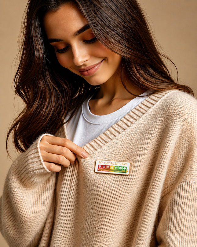 SOCIAL BATTERY PIN