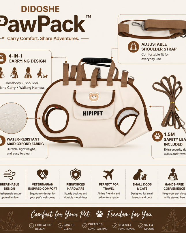 DIDOSHE PawPack™