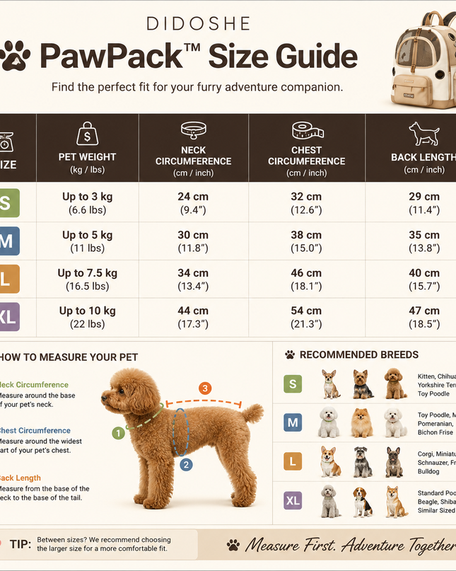 DIDOSHE PawPack™