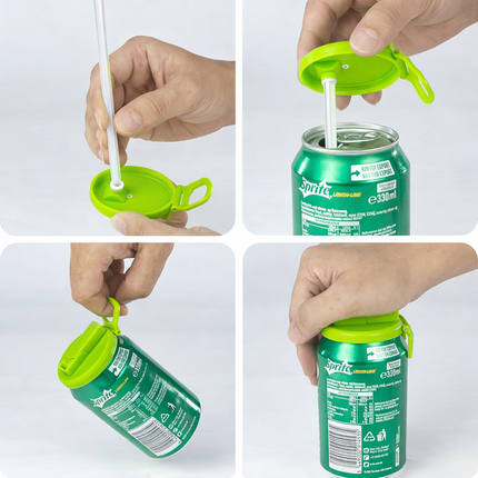 DIDOSHE SlipCap™ Turn Any Can Into a Spill-Free Bottle
