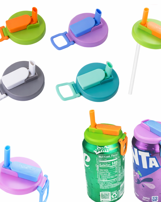 DIDOSHE SlipCap™ Turn Any Can Into a Spill-Free Bottle