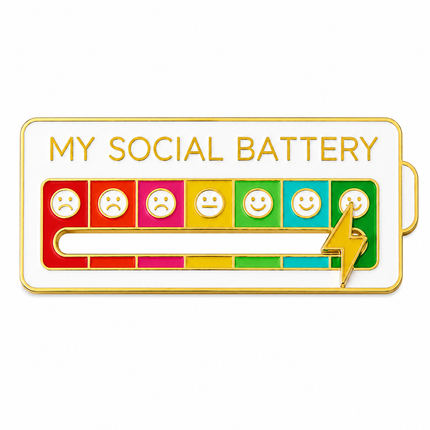 SOCIAL BATTERY PIN