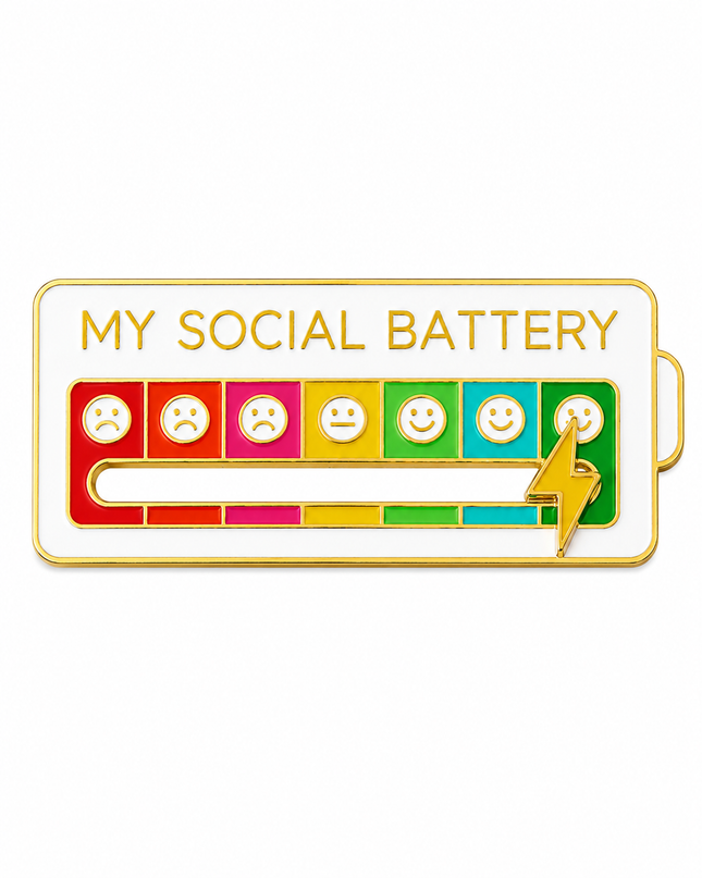 SOCIAL BATTERY PIN