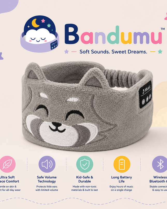 Bandumu™ Kids Bluetooth Headband